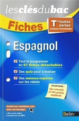 Espagnol terminale, toutes séries : nouveau programme - David Dutru