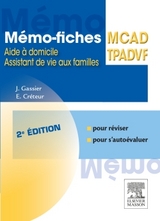 Mémo-fiches MCAD/TPADVF - Créteur, Elisabeth; Gassier, Jacqueline; Saki, Guillaume