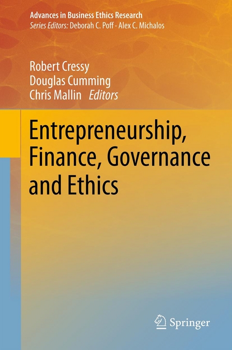 Entrepreneurship, Finance, Governance and Ethics - 