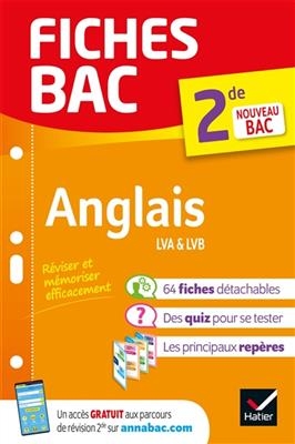 Anglais LVA & LVB, 2de : nouveau bac - Michèle Malavieille