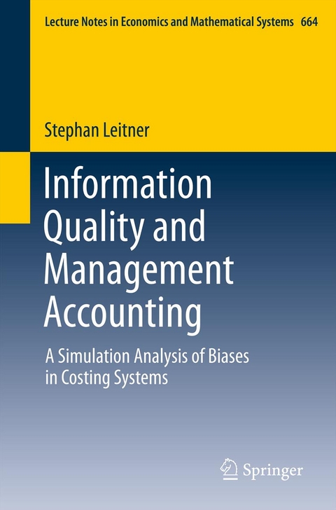 Information Quality and Management Accounting - Stephan Leitner