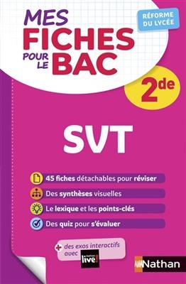 SVT 2de : réforme du lycée