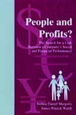 People and Profits? -  Joshua Daniel Margolis,  James P. Walsh