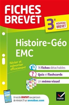 Histoire géographie, EMC 3e : nouveau brevet