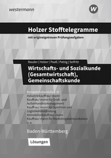 Holzer Stofftelegramme Baden-Württemberg – Wirtschafts- und Sozialkunde (Gesamtwirtschaft), Gemeinschaftskunde - Markus Bauder, Volker Holzer, Thomas Paaß, Ulrich Patzig, Christian Seifritz