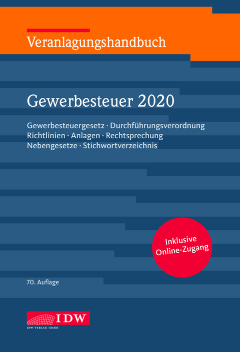 Veranlagungshandbuch Gewerbesteuer 2020, 70.A.