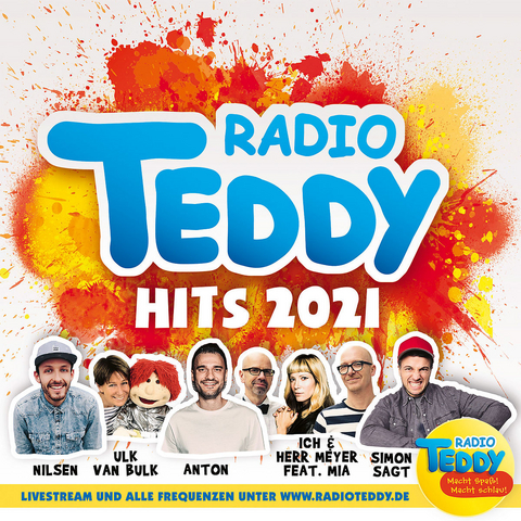 Radio TEDDY HITS 2021, 1 Audio-CD -  Various