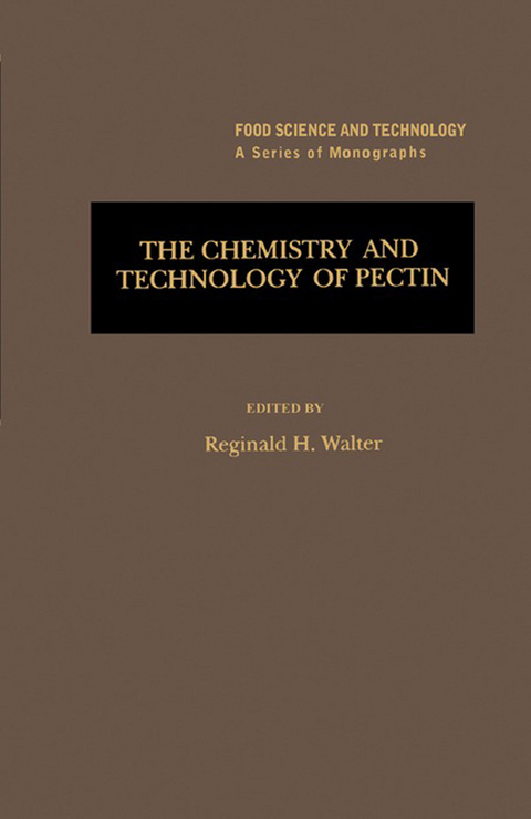 Chemistry and Technology of Pectin - 