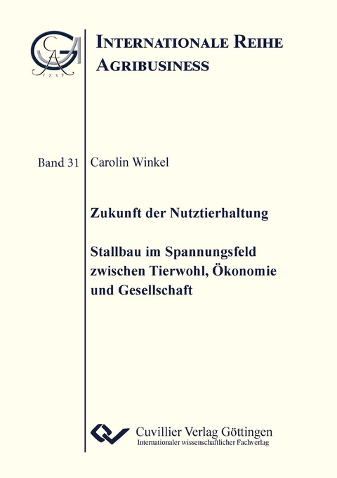 Zukunft der Nutztierhaltung - Carolin Winkel