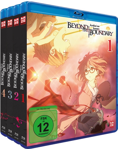 Beyond the Boundary - Kyokai no Kanata - Gesamtausgabe - Bundle - Vol.1-4 - Blu-ray [ohne Schuber] - Taichi Ichidate