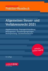 Praktiker-Handbuch Allgemeines Steuer-und Verfahrensrecht 2021 - 