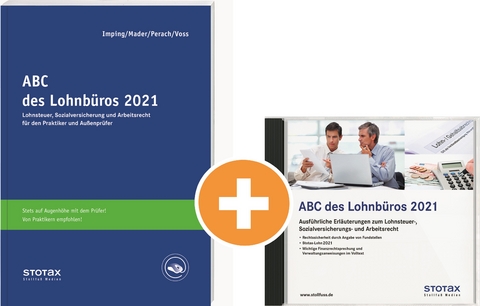 Kombi: ABC des Lohnbüros 2021 (Print+DVD) - Klaus Mader, Detlef Perach, Rainer Voss, Dietmar Besgen