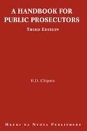 Handbook for Public Prosecutors -  B. D. Chipeta