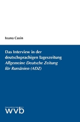 Das Interview in der deutschsprachigen Tageszeitung Allgemeine Deutsche Zeitung für Rumänien (ADZ) - Ioana Cusin