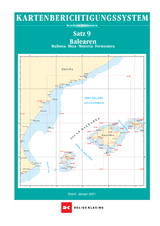 Berichtigung Sportbootkarten Satz 9: Balearen (Ausgabe 2021) - 