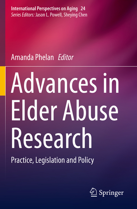 Advances in Elder Abuse Research - 