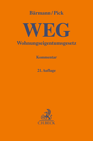 Wohnungseigentumsgesetz: WEG - Jost Emmerich; Wolfgang Dötsch; Ron Baer …