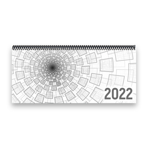 Tischkalender 2022 XL - 1 Woche - 2 Seiten