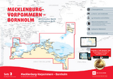 Sportbootkarten Satz 2: Mecklenburg-Vorpommern - Bornholm (Ausgabe 2021) - 