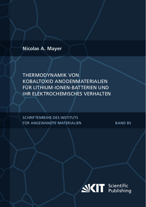 Thermodynamik von Kobaltoxid Anodenmaterialien für Lithium-Ionen-Batterien und ihr elektrochemisches Verhalten - Nicolas A. Mayer