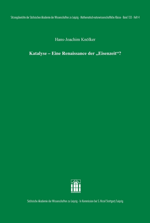 Katalyse – Eine Renaissance der "Eisenzeit"? - Hans-Joachim Knölker