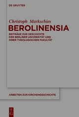 Berolinensia - Christoph Markschies