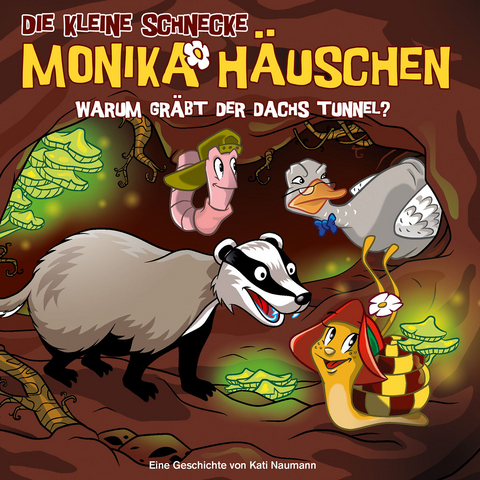 Die kleine Schnecke Monika Häuschen - Warum gräbt der Dachs Tunnel?, 1 Audio-CD - Kati Naumann