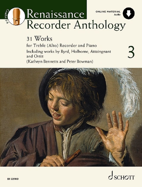 Renaissance Recorder Anthology 3 - Kathryn Bennetts, Peter Bowman