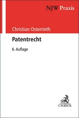 Patentrecht - Osterrieth, Christian