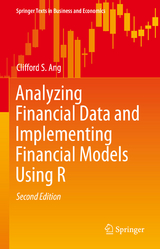 Analyzing Financial Data and Implementing Financial Models Using R - Ang, Clifford S.