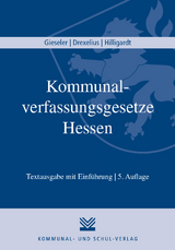 Kommunalverfassungsgesetze Hessen - 