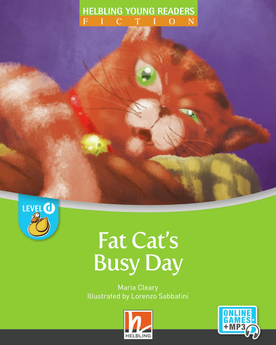 Young Reader, Level d, Fiction / Fat Cat's Busy Day + e-zone - Maria Cleary