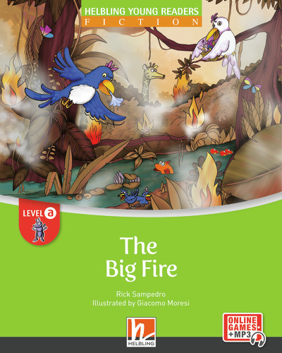 Young Reader, Level a, Fiction / The Big Fire + e-zone - Rick Sampedro