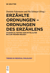 Erzählte Ordnungen – Ordnungen des Erzählens - 