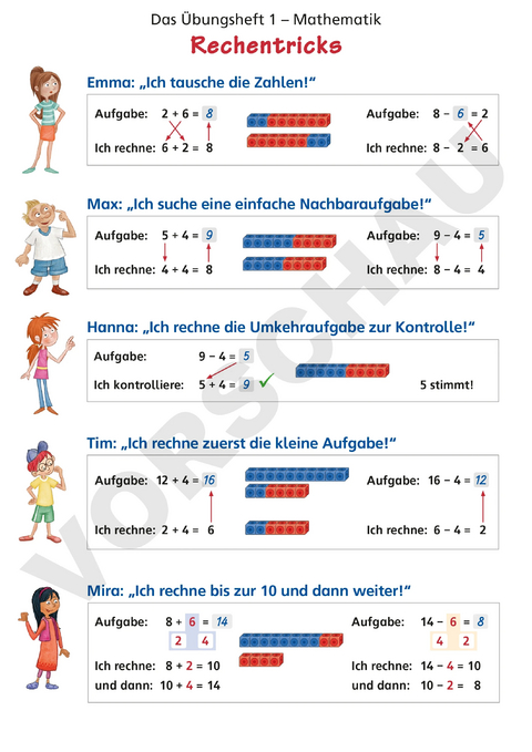 Das Übungsheft Mathematik 1 – Poster - Nina Simon, Hendrik Simon