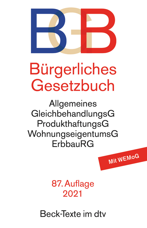 Bürgerliches Gesetzbuch