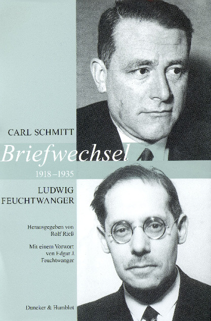 Briefwechsel 1918-1935. -  Ludwig Feuchtwanger