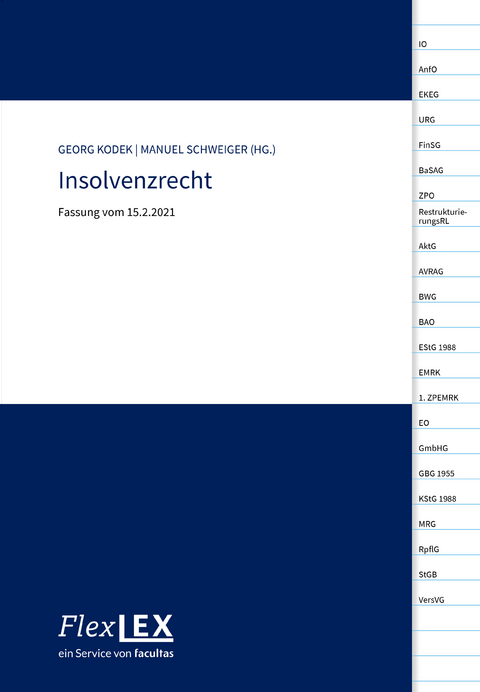 Gesetzessammlung Insolvenzrecht - 