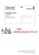 Der Übungssatz für Teil IV - Variante 2 - Semper, Dr. Lothar; Gress, Bernhard