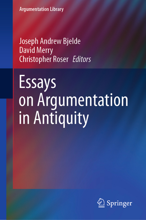 Essays on Argumentation in Antiquity - 