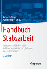 Handbuch Stabsarbeit - Hofinger, Gesine; Heimann, Rudi