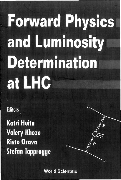 FORWARD PHYSICS & LUMINOSITY DETERMINA.. - 