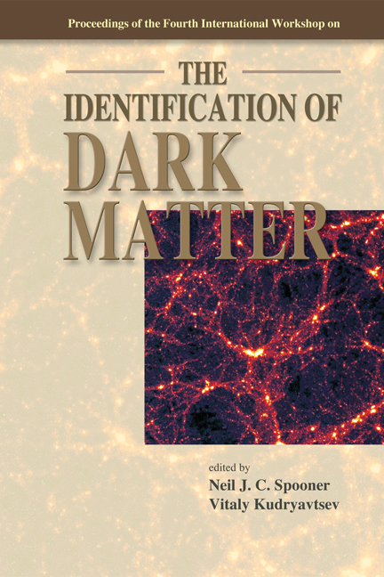 IDENTIFICATION OF DARK MATTER, THE - 