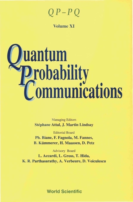 QUANTUM PROBABILITY COMMUN (V11) - 