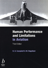 Human Performance and Limitations in Aviation -  Michael Bagshaw,  R. D. Campbell