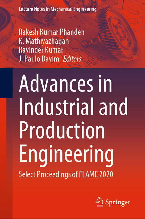 Advances in Industrial and Production Engineering - 