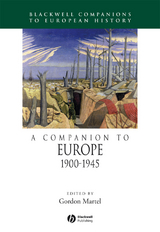 Companion to Europe, 1900 - 1945 - 