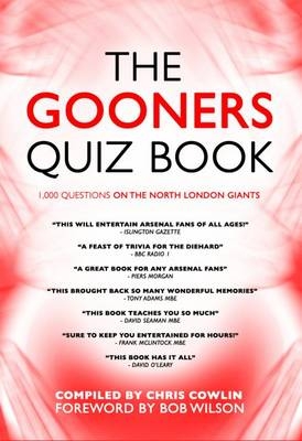 Gooners Quiz Book -  Chris Cowlin