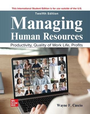 Managing Human Resources ISE - Wayne Cascio