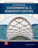Accounting for Governmental & Nonprofit Entities ISE - Reck, Jacqueline; Lowensohn, Suzanne; Neely, Daniel